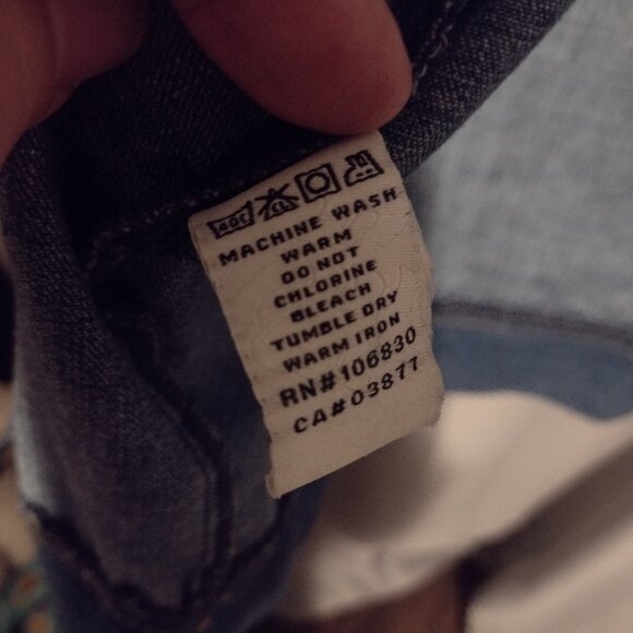 Vintage Rocawear 3xl jean jacket heavy - Picture 3 of 7